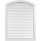 Ekena Millwork Arch Top Surface Mount PVC Gable Vent w/ 2"W x 2"P Brickmould Sill Frame, 30"W x 38"H GVPAR30X3803SN - alternate 1